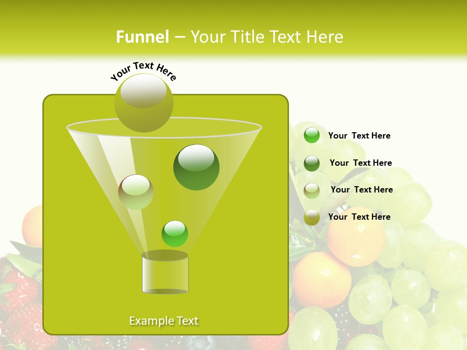 Red Closeup Delicious PowerPoint Template