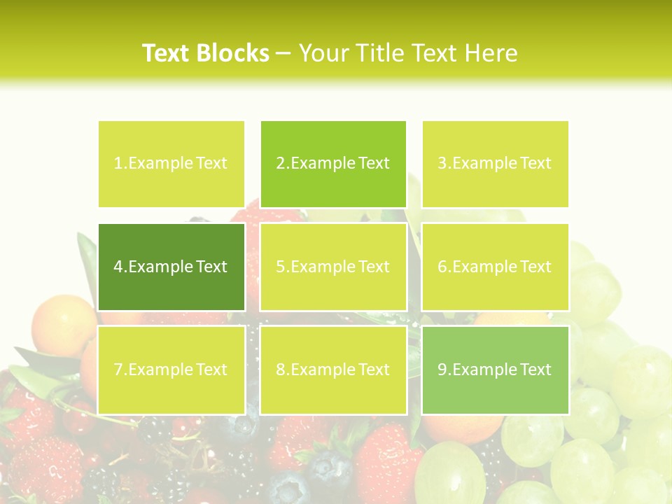 Red Closeup Delicious PowerPoint Template