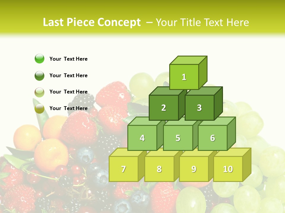 Red Closeup Delicious PowerPoint Template