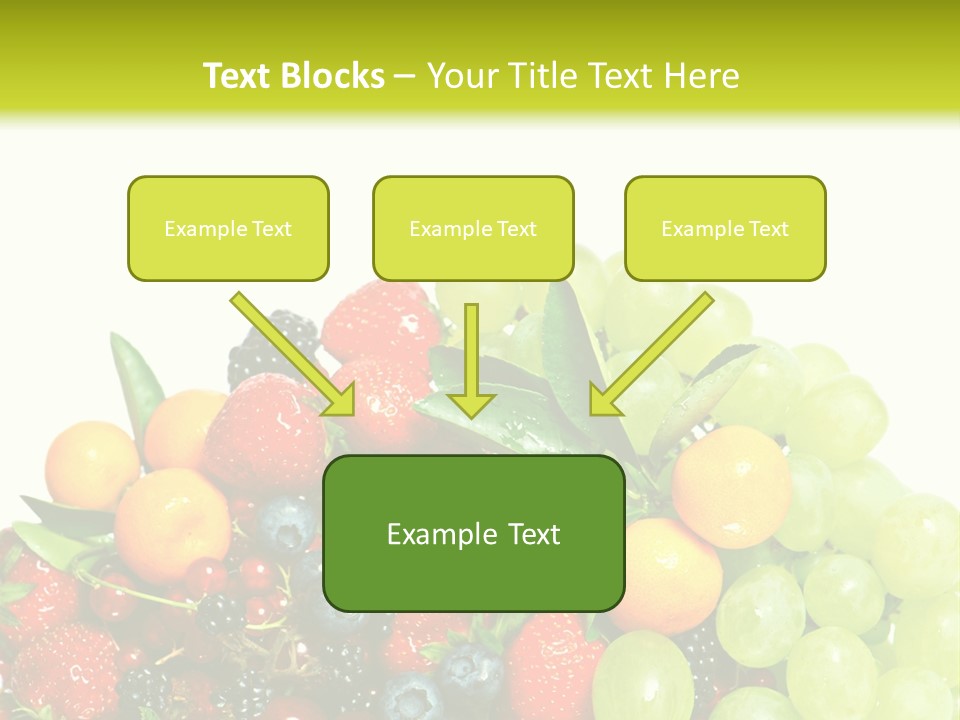 Red Closeup Delicious PowerPoint Template