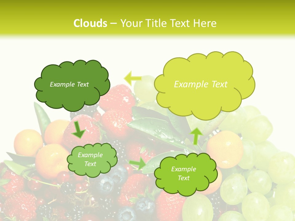 Red Closeup Delicious PowerPoint Template