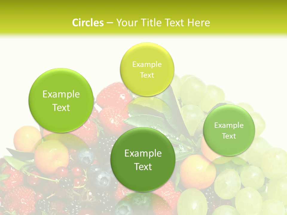 Red Closeup Delicious PowerPoint Template