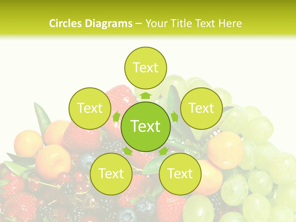 Red Closeup Delicious PowerPoint Template