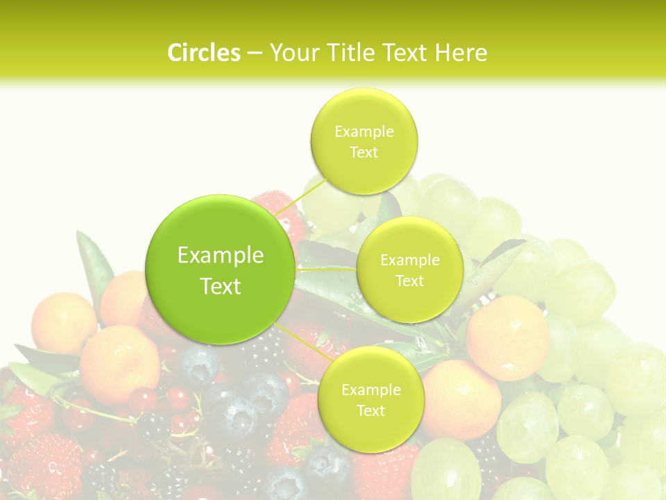 Red Closeup Delicious PowerPoint Template