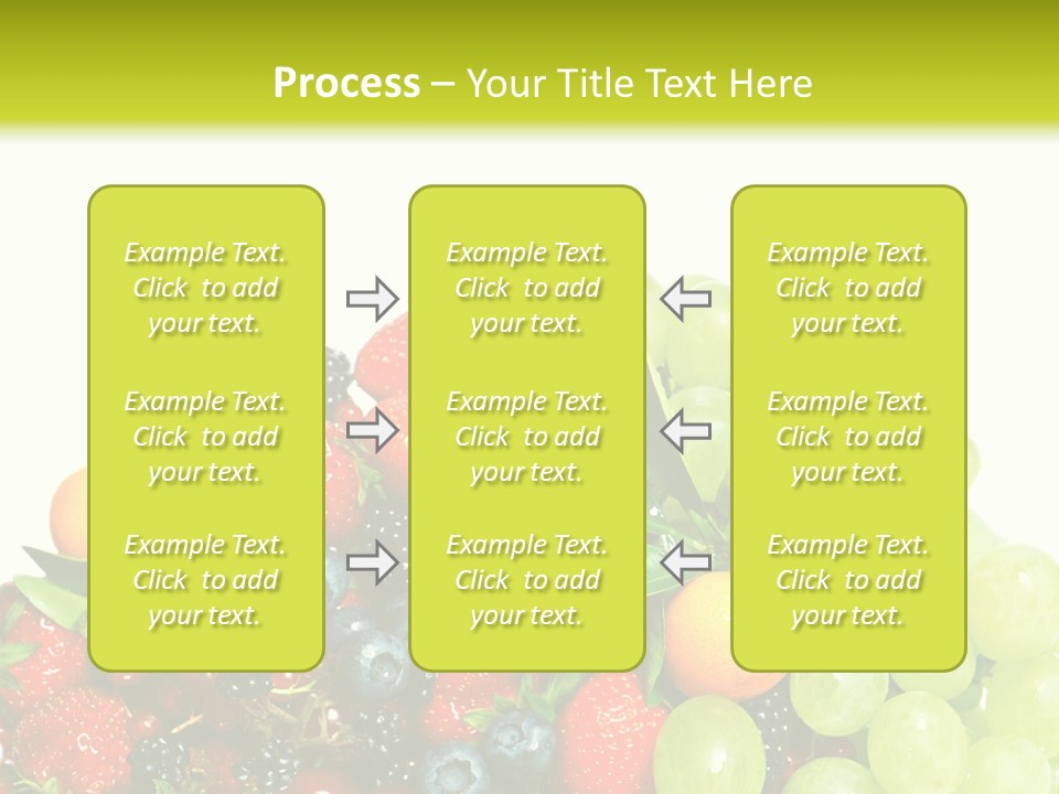 Red Closeup Delicious PowerPoint Template