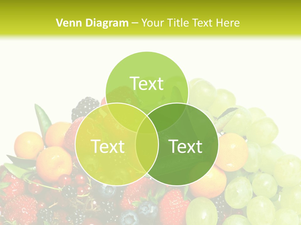 Red Closeup Delicious PowerPoint Template