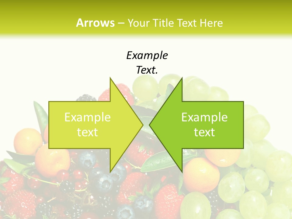 Red Closeup Delicious PowerPoint Template