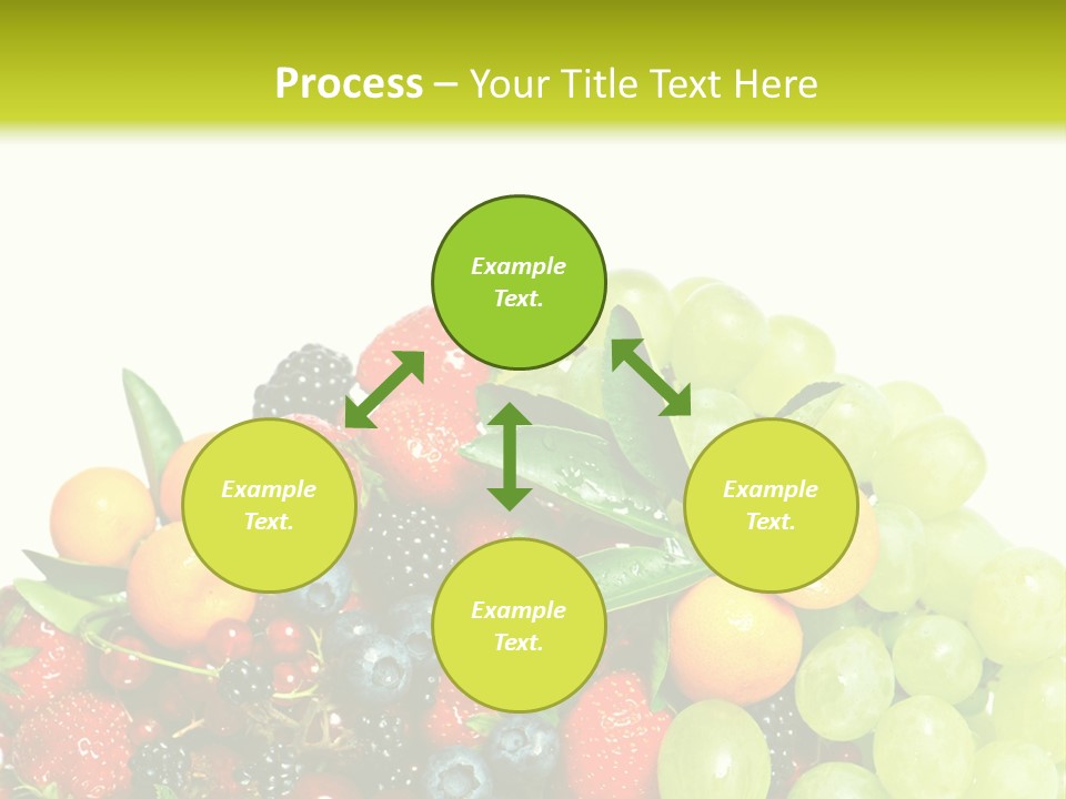 Red Closeup Delicious PowerPoint Template