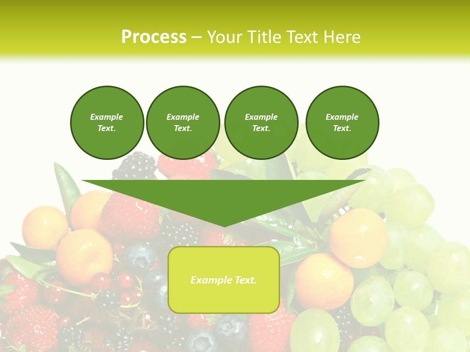 Red Closeup Delicious PowerPoint Template