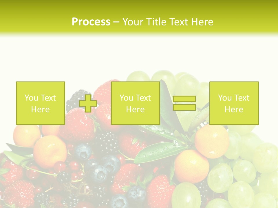 Red Closeup Delicious PowerPoint Template