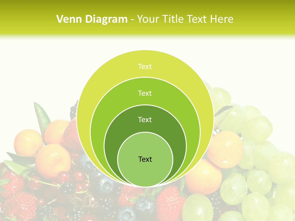 Red Closeup Delicious PowerPoint Template