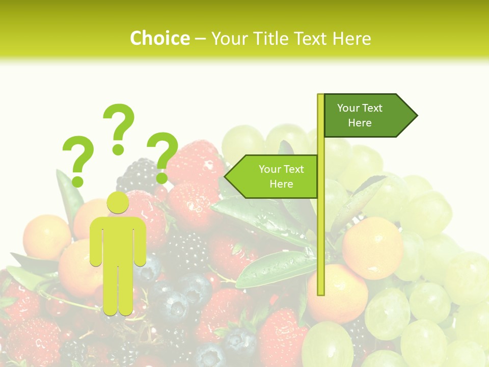 Red Closeup Delicious PowerPoint Template
