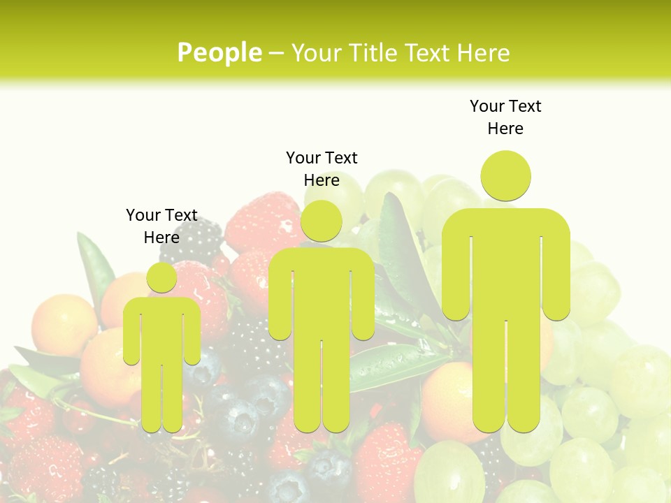 Red Closeup Delicious PowerPoint Template