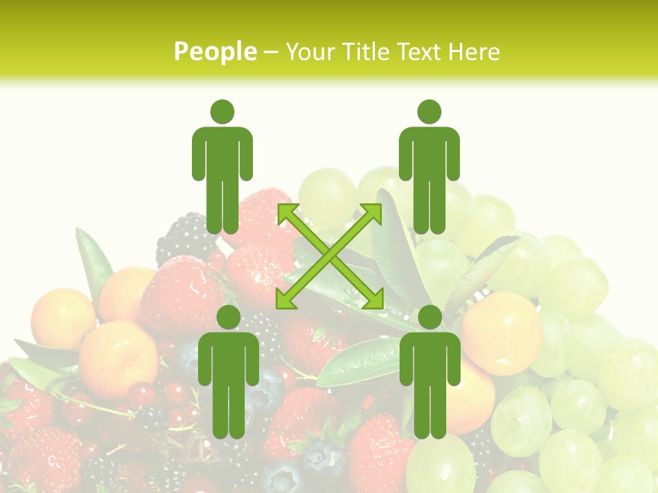 Red Closeup Delicious PowerPoint Template