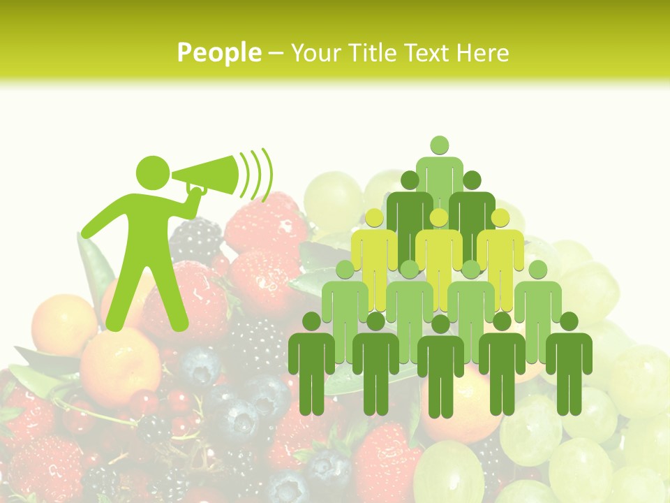 Red Closeup Delicious PowerPoint Template