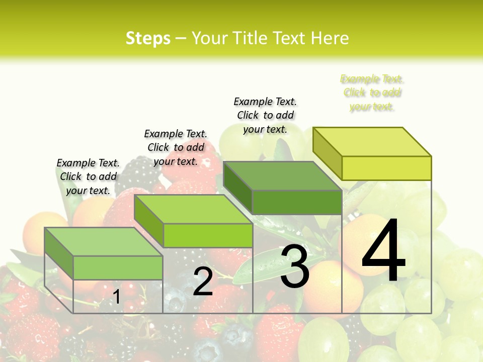 Red Closeup Delicious PowerPoint Template