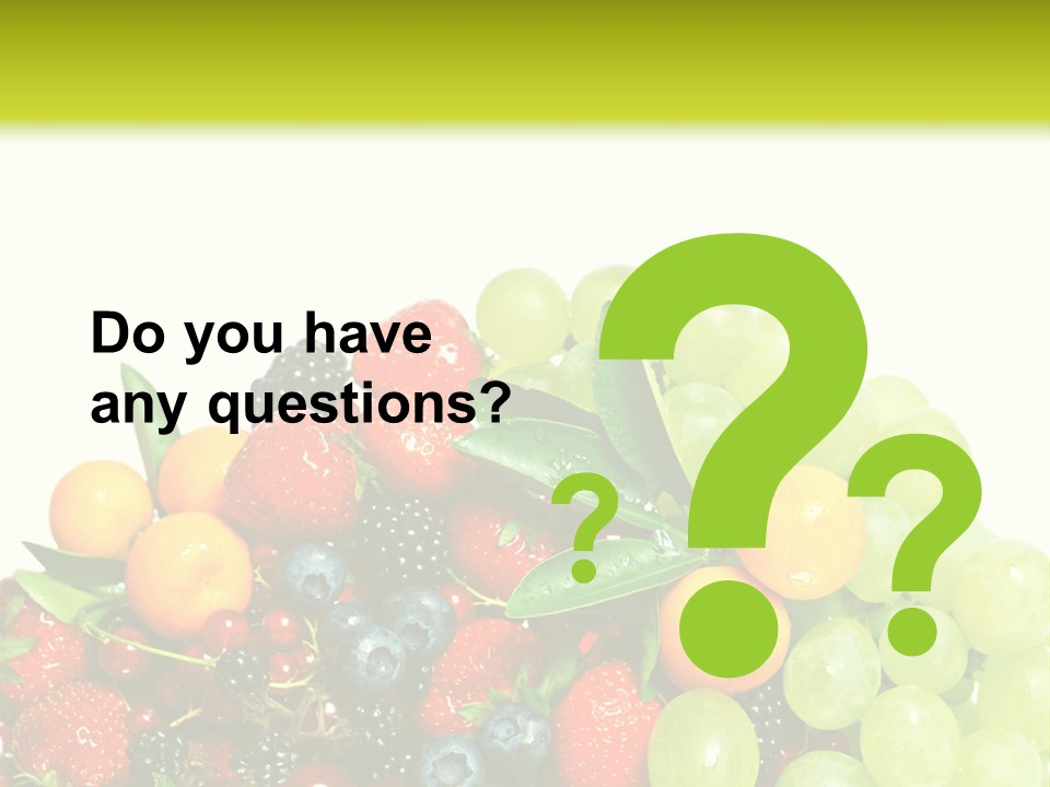 Red Closeup Delicious PowerPoint Template