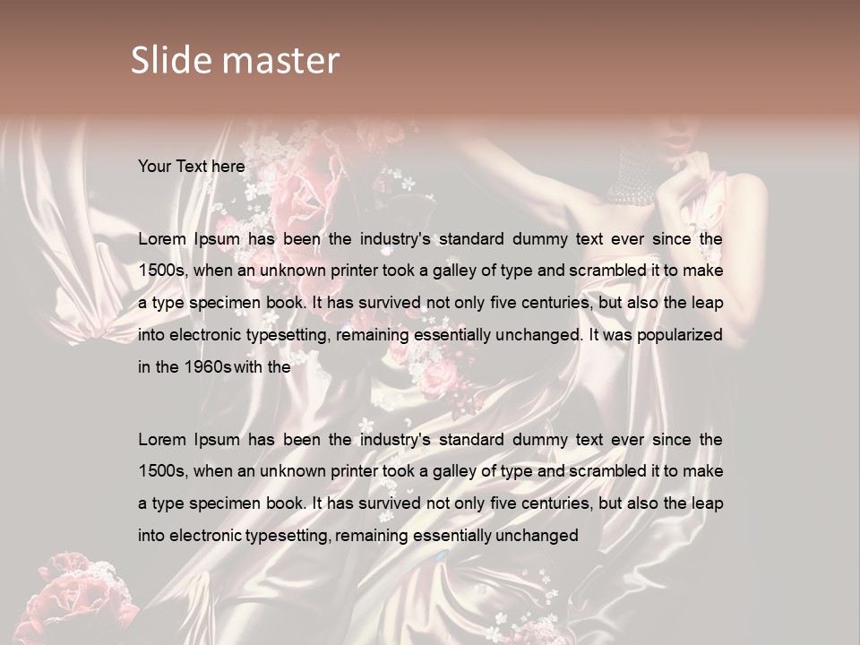 Profe Ional Office Chair PowerPoint Template