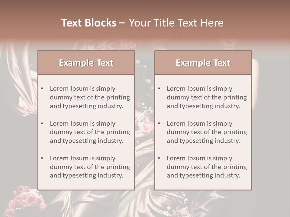 Profe Ional Office Chair PowerPoint Template