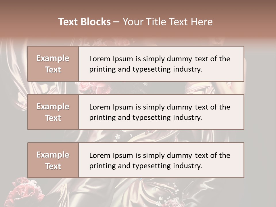 Profe Ional Office Chair PowerPoint Template