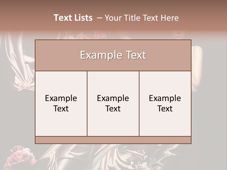 Profe Ional Office Chair PowerPoint Template