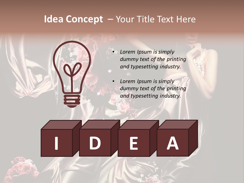 Profe Ional Office Chair PowerPoint Template