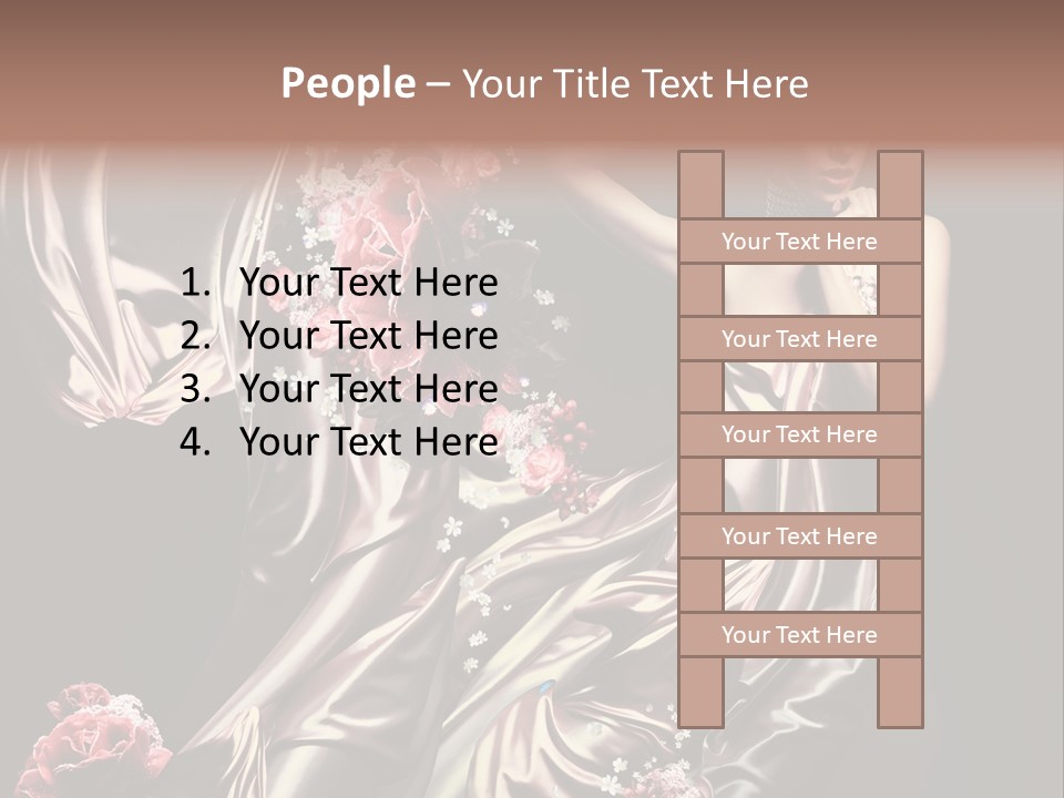 Profe Ional Office Chair PowerPoint Template