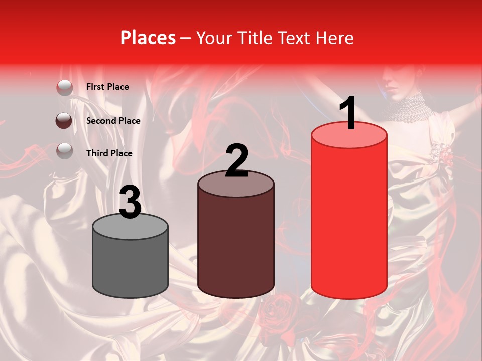 Glamour Portrait Body PowerPoint Template