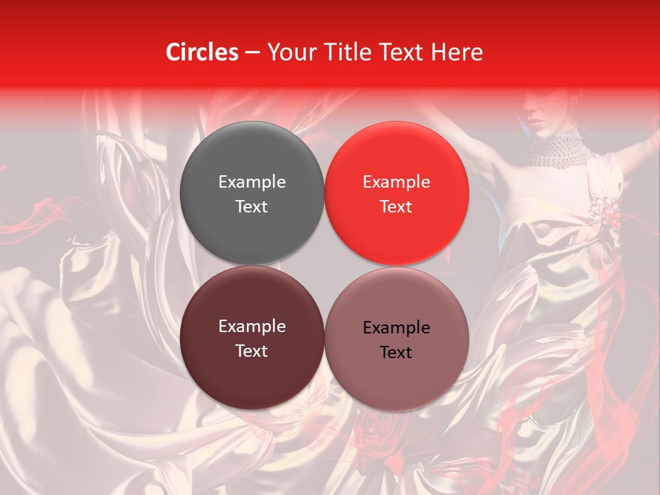 Glamour Portrait Body PowerPoint Template