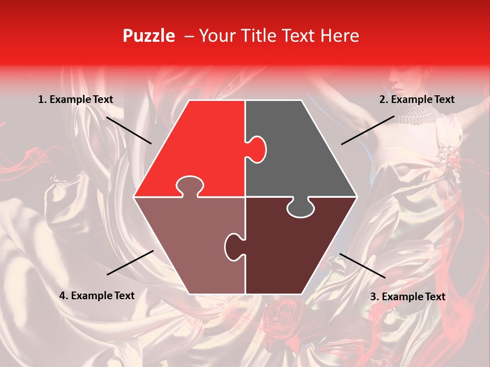 Glamour Portrait Body PowerPoint Template