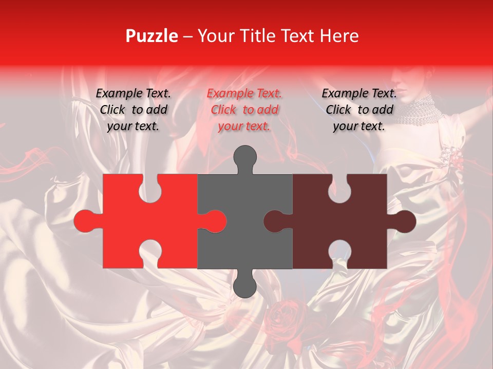 Glamour Portrait Body PowerPoint Template