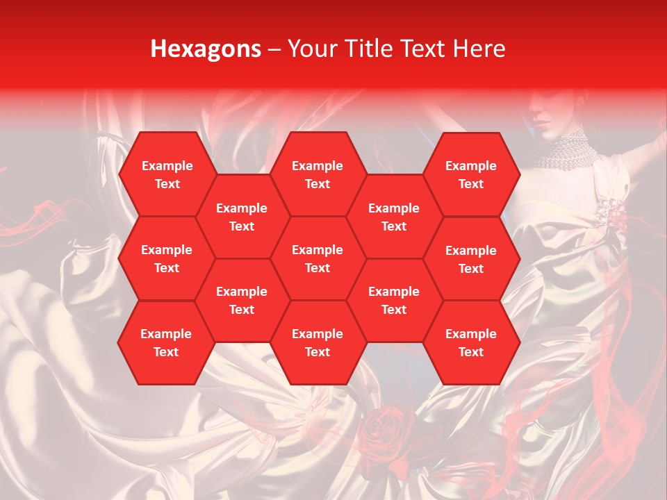 Glamour Portrait Body PowerPoint Template