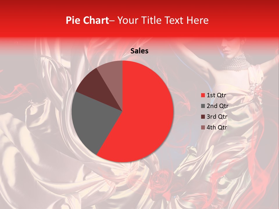 Glamour Portrait Body PowerPoint Template