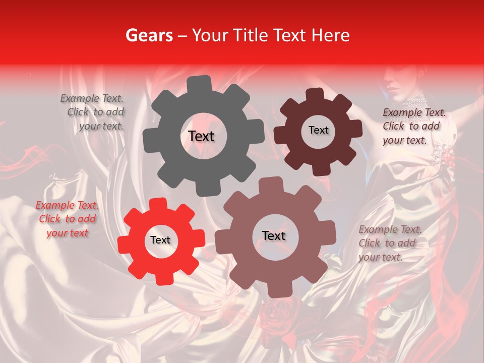 Glamour Portrait Body PowerPoint Template