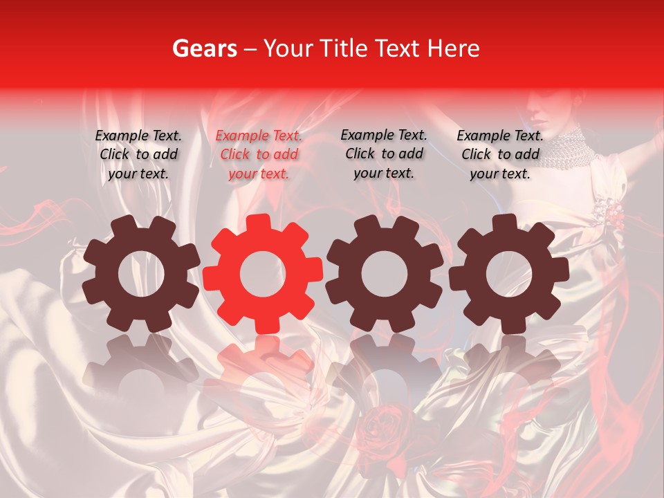 Glamour Portrait Body PowerPoint Template