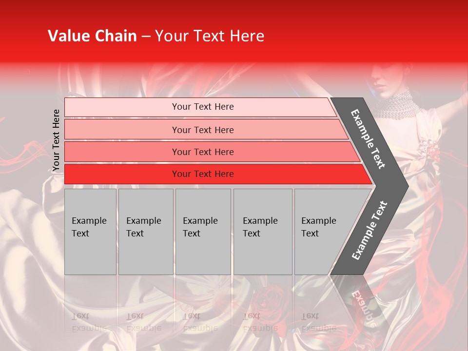 Glamour Portrait Body PowerPoint Template