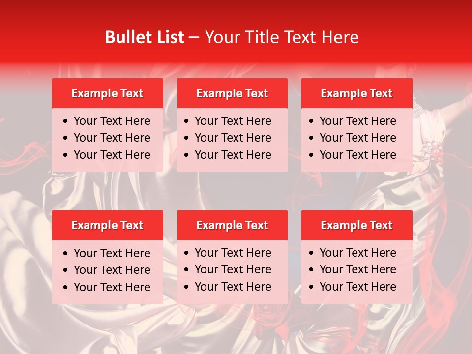 Glamour Portrait Body PowerPoint Template