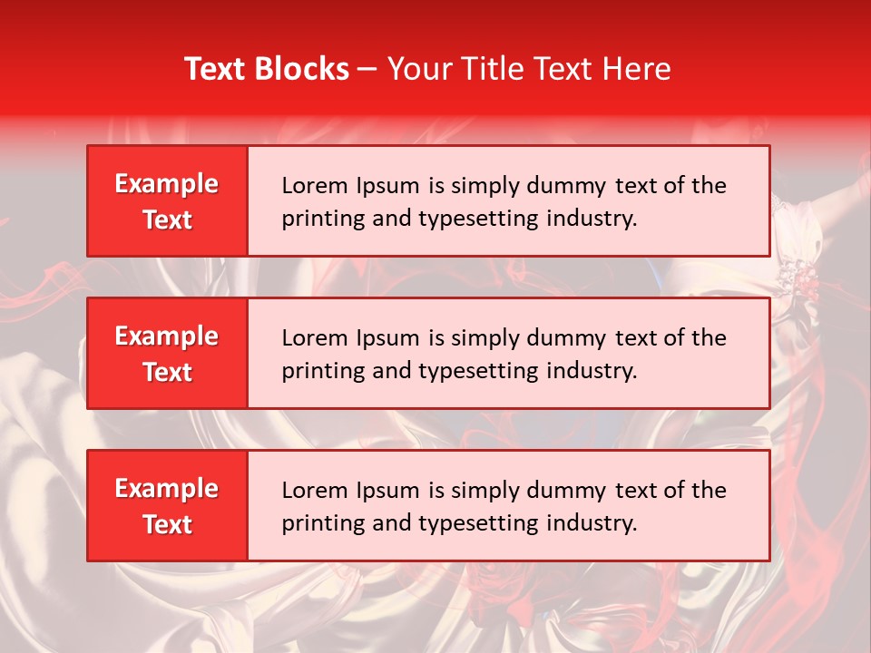 Glamour Portrait Body PowerPoint Template