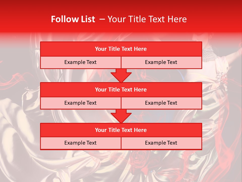 Glamour Portrait Body PowerPoint Template