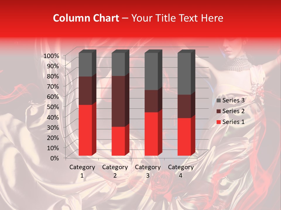 Glamour Portrait Body PowerPoint Template