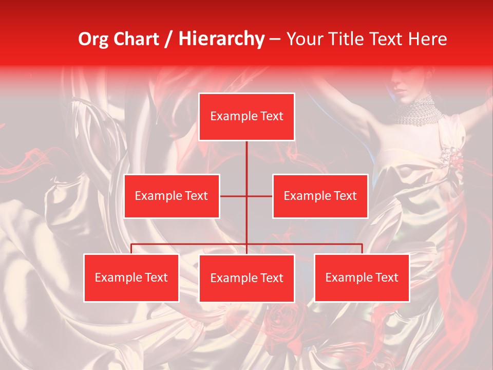 Glamour Portrait Body PowerPoint Template