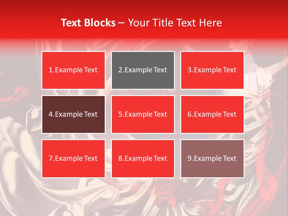 Glamour Portrait Body PowerPoint Template