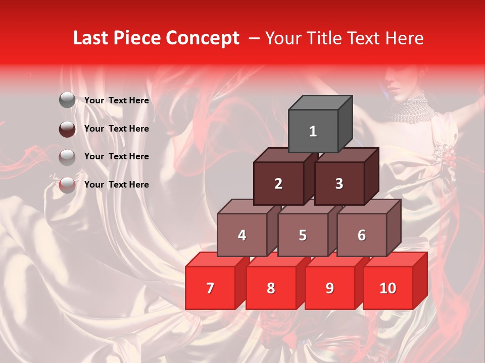 Glamour Portrait Body PowerPoint Template