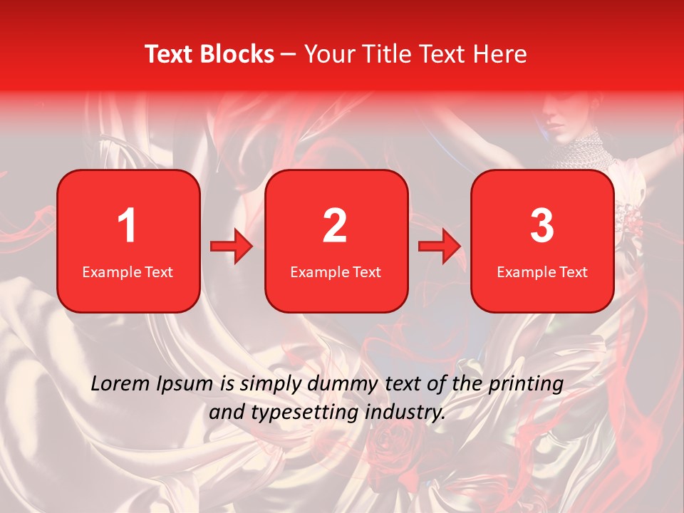 Glamour Portrait Body PowerPoint Template