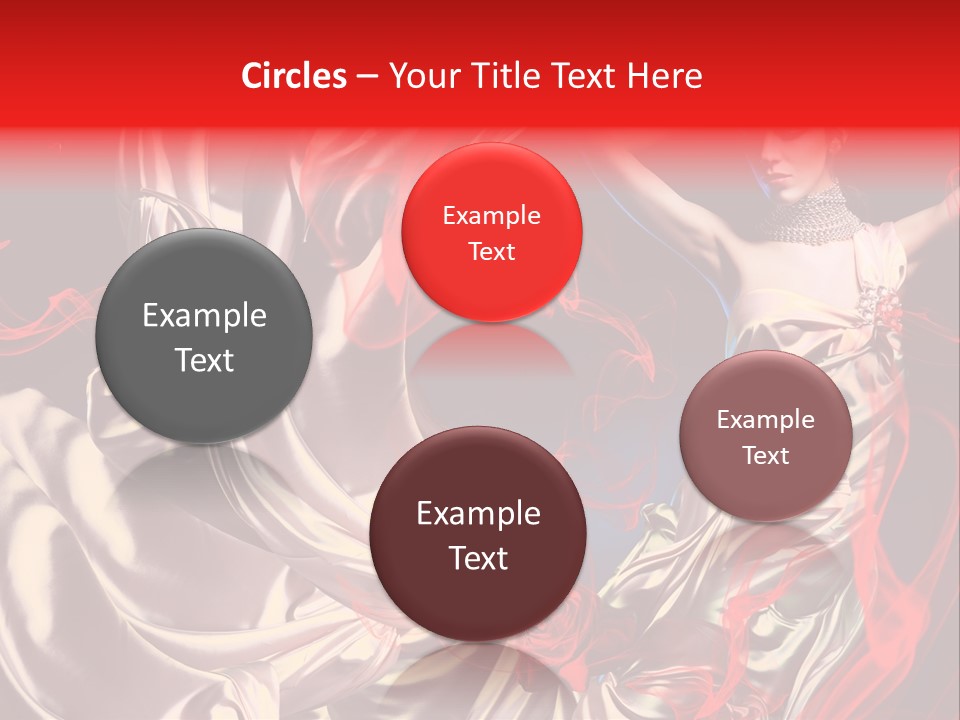 Glamour Portrait Body PowerPoint Template