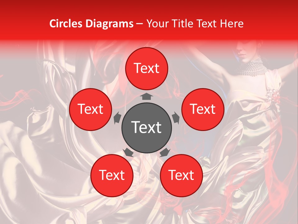 Glamour Portrait Body PowerPoint Template