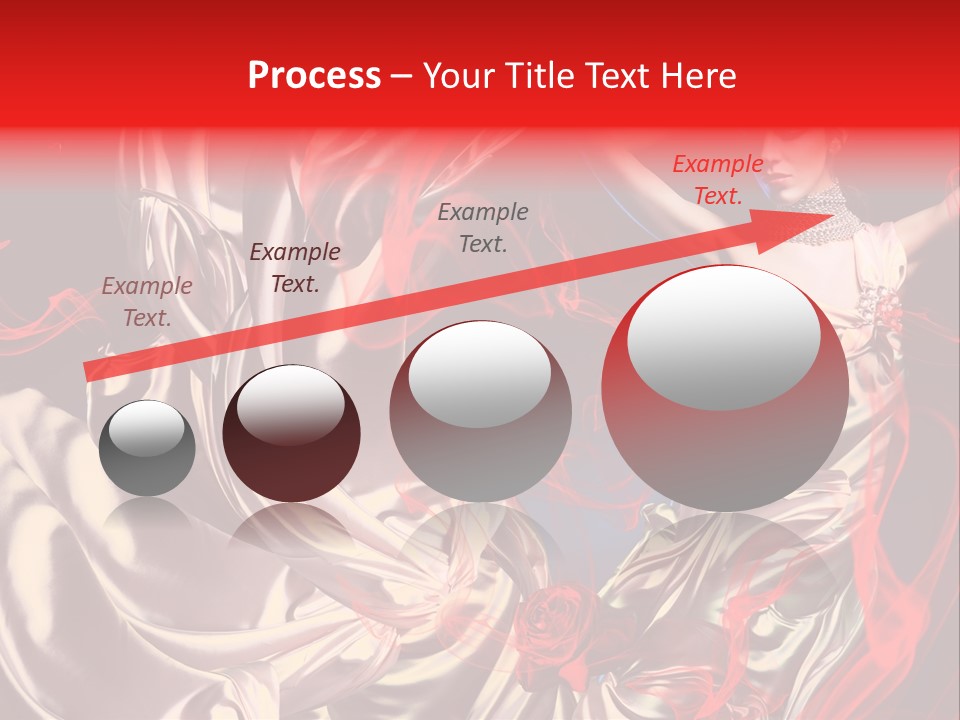 Glamour Portrait Body PowerPoint Template