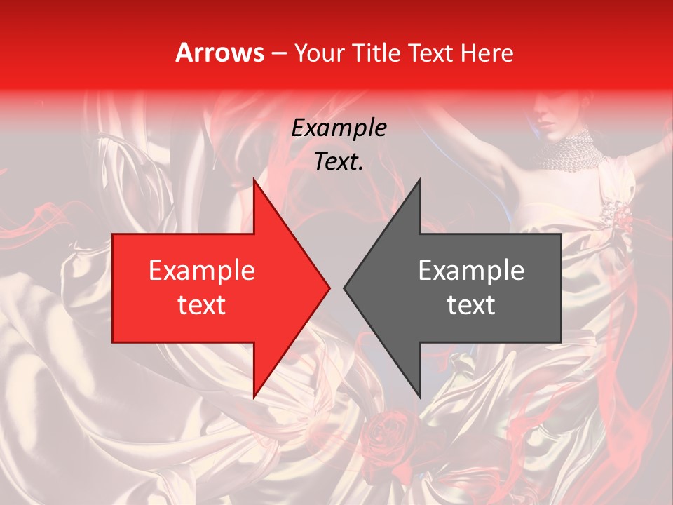 Glamour Portrait Body PowerPoint Template