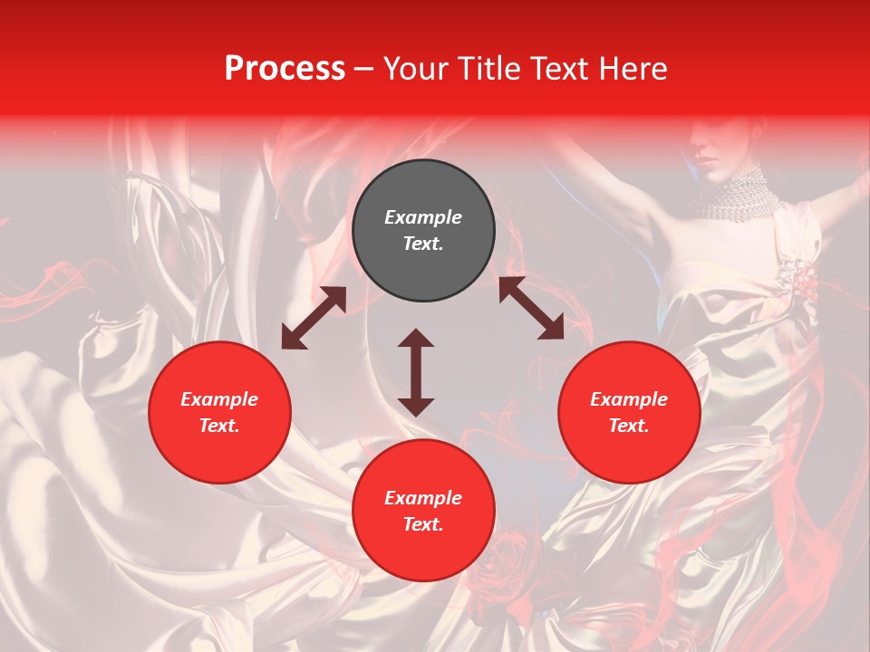 Glamour Portrait Body PowerPoint Template