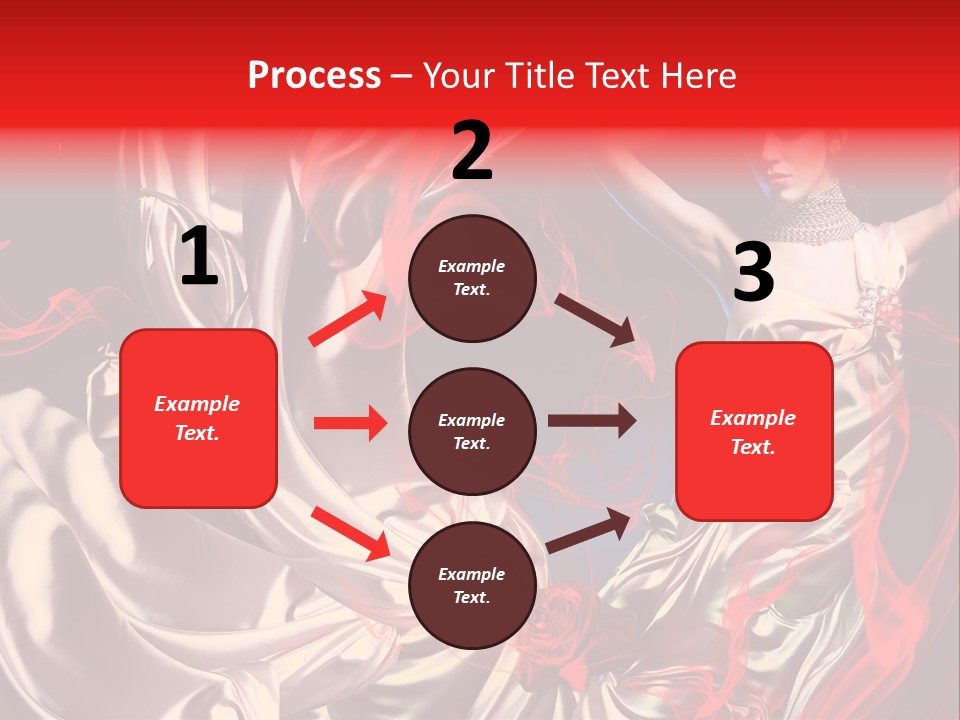 Glamour Portrait Body PowerPoint Template